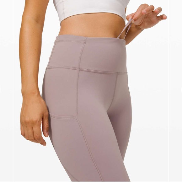 Lululemon Fast and Free Tight II 25" *Non-Reflective Nulux - violet verbena - Picture 2 of 6